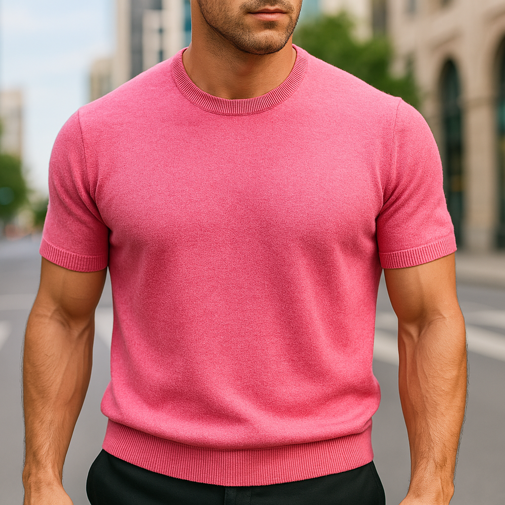 Thomas™ | Lyxig T-shirt i kashmir med tidlös elegans