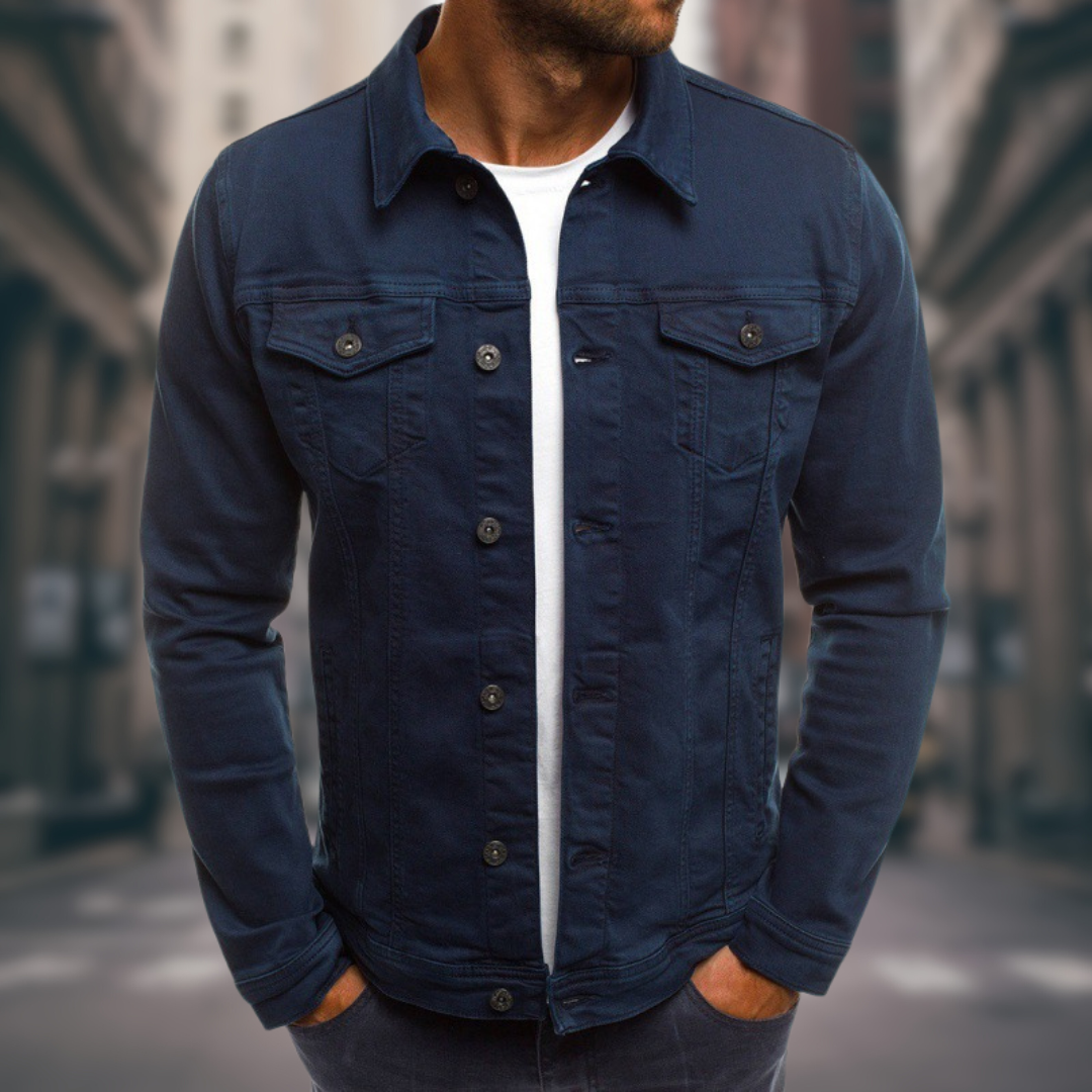 VIKTOR™ | Denimjas met sartoriale snit