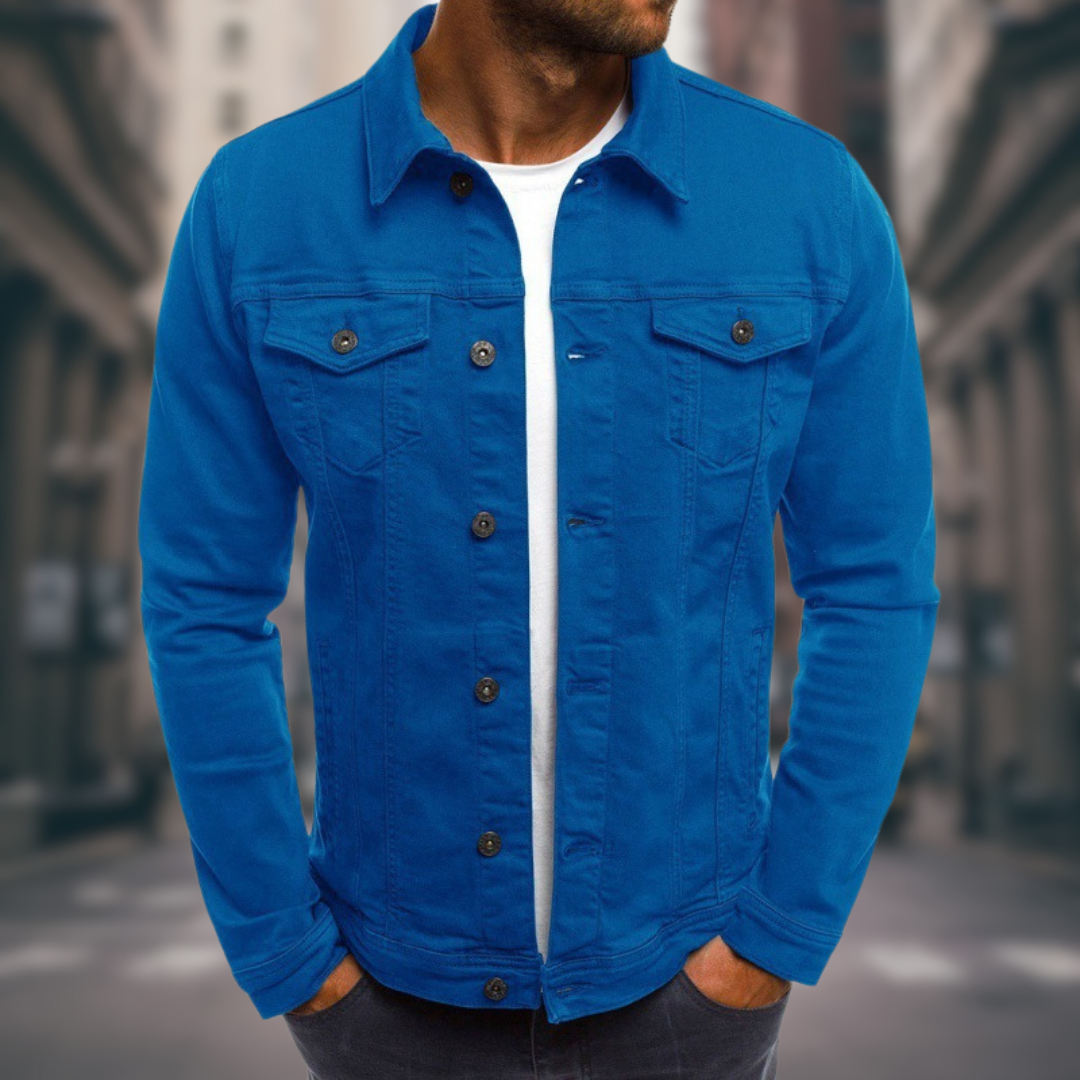 VIKTOR™ | Denimjas met sartoriale snit