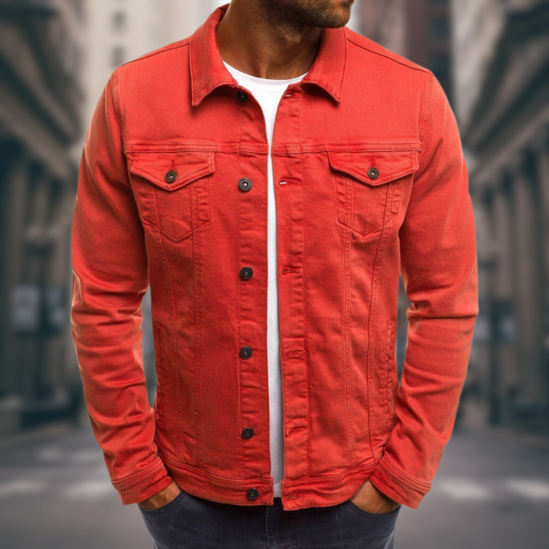 VIKTOR™ | Denimjas met sartoriale snit