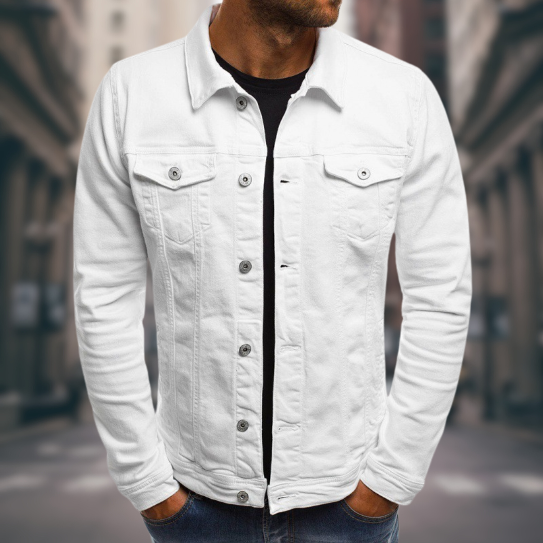 VIKTOR™ | Denimjas met sartoriale snit