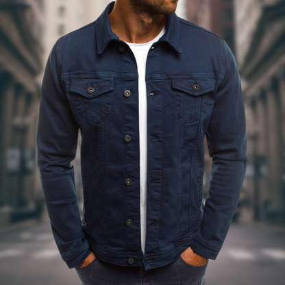 VIKTOR™ | Denimjas met sartoriale snit